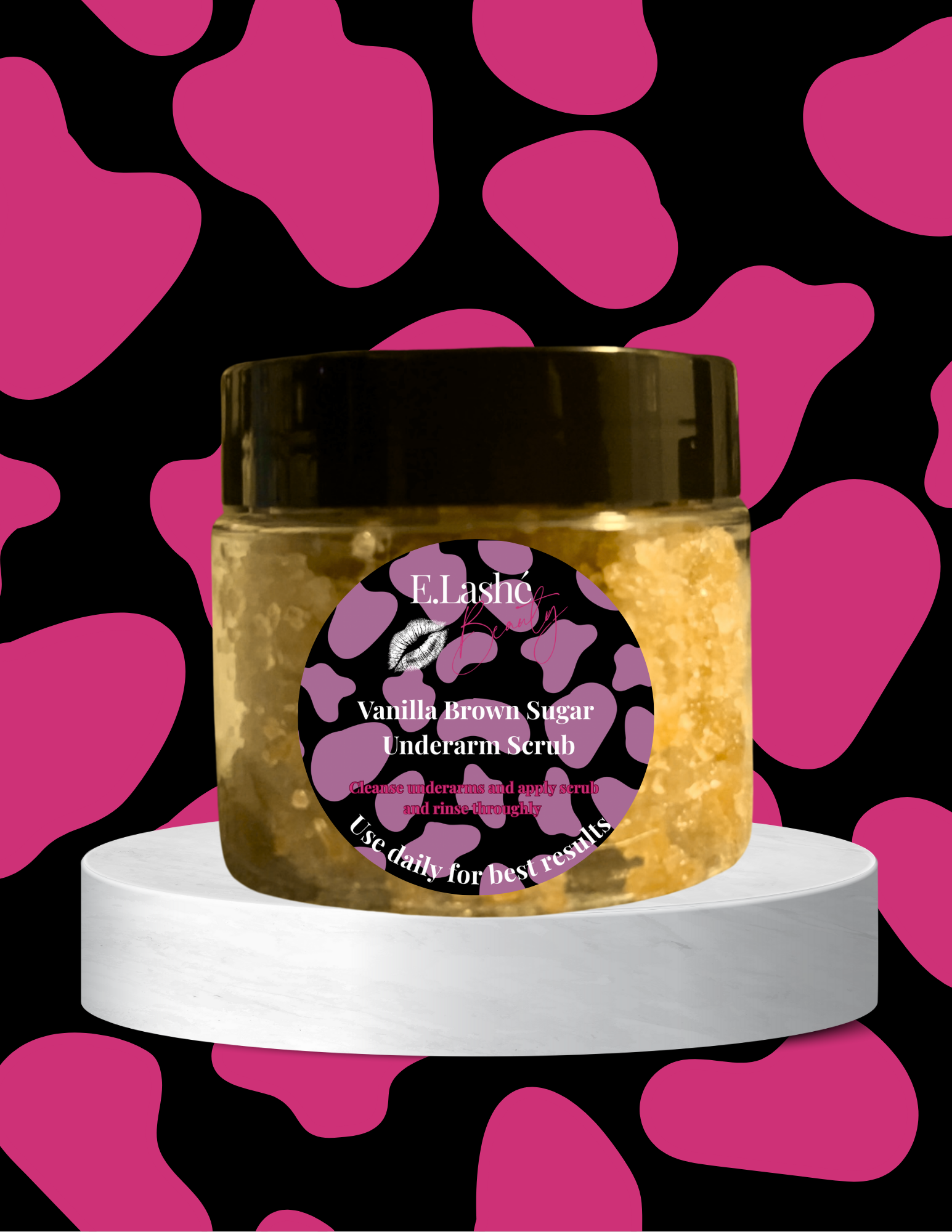 Vanilla Brown Sugar Underarm Scrub