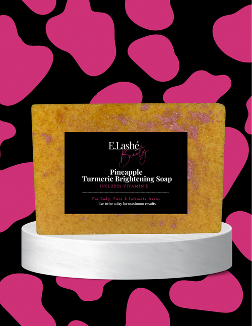 Pineapple turmeric body bar